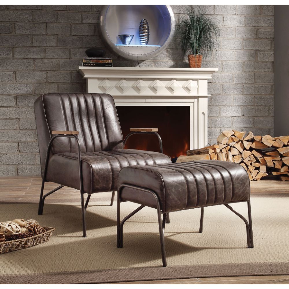 Sarahi Accent Chair & Ottoman
