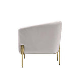 Carlson Velvet Barrel Accent Chair