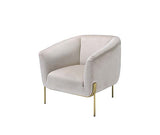 Carlson Velvet Barrel Accent Chair