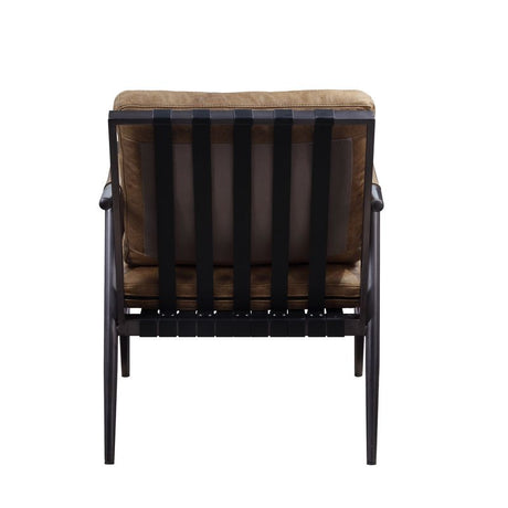 Anzan Leather Accent Chair