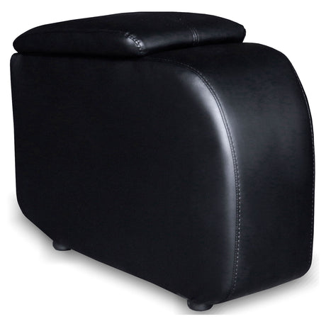 Cyrus Top Grain Leather Recliner & Home Theater Seating - Wedge Console