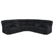 Hagen 3-Piece Power Reclining Sectional with LED Base Lighting & USB