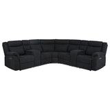 Hagen 3-Piece Power Reclining Sectional with LED Base Lighting & USB