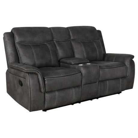 Lawrence Wall-Hugger Reclining Sofa, Console Loveseat & Glider Recliner - Loveseat