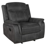 Lawrence Wall-Hugger Reclining Sofa, Console Loveseat & Glider Recliner - Glider Recliner