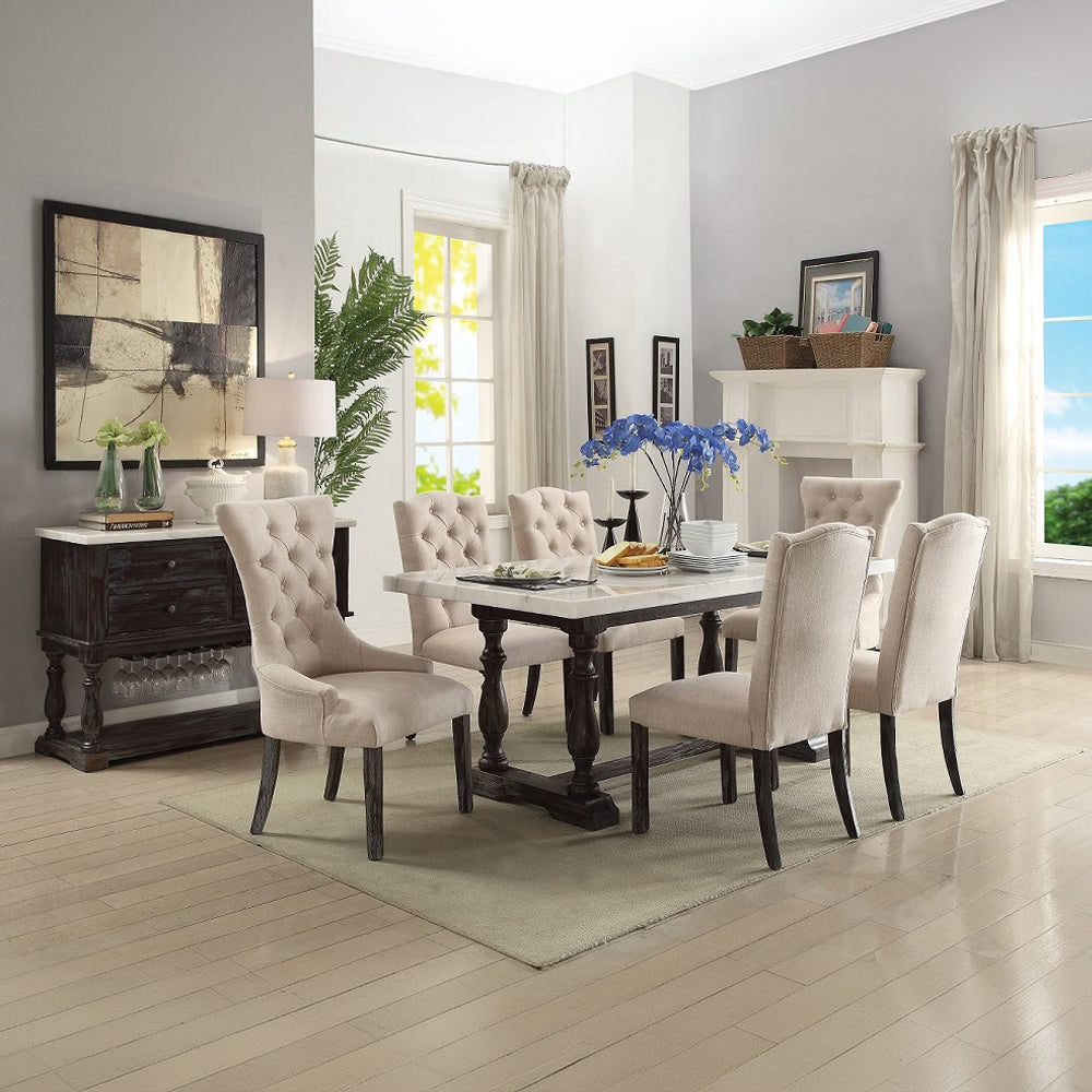 Gerardo Marble-Top Dining Collection