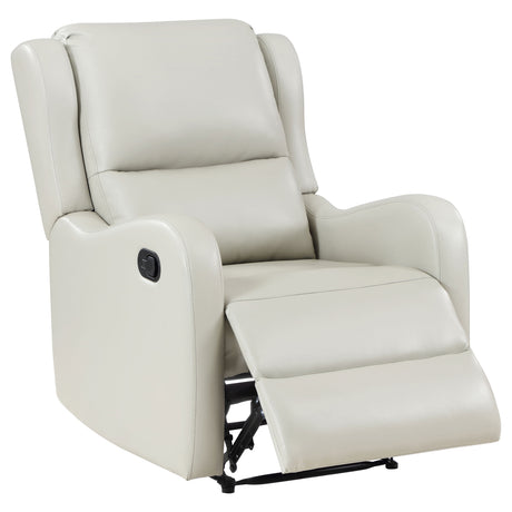 Kelsey English Arm Recliner Chair - Ivory