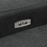 Collins Modular Power Reclining Sectional, Sofa & Home Theater Seating - Dark Grey Fabric