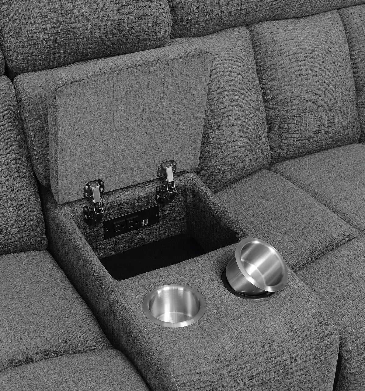 Bahrain Reclining Sectional, Sofa, Loveseat, Glider Recliner & Home Theater Seating – View 25