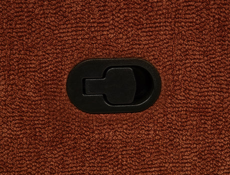 Navarro Reclining Sofa, Loveseat & Glider Recliner - Burnt Orange Chenille with Channel-Tufted Backs – view 19