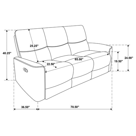 Navarro Reclining Sofa, Loveseat & Glider Recliner – View 21