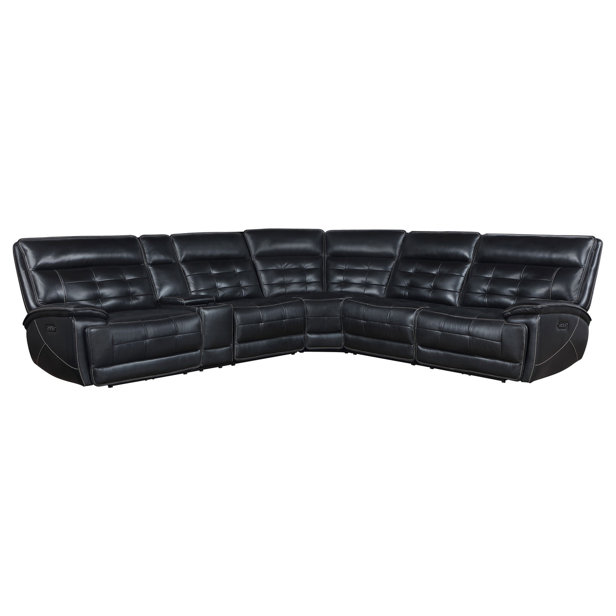 Hewitt 3-Piece Dual Power Reclining Sectional - 