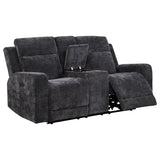 Kennett Power Reclining Sofa, Loveseat & Recliner - Power Reclining Loveseat with Console