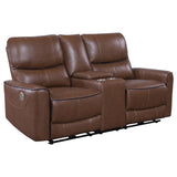 Greenfield Power Reclining Sofa, Loveseat & Recliner - Power Reclining Loveseat