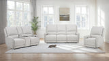 Sylmar Power Reclining Sofa, Loveseat & Recliner - 3pcs- Sofa + Loveseat + Recliner