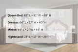 Nicole Rich Walnut Bedroom Set — Queen & King — product view 9
