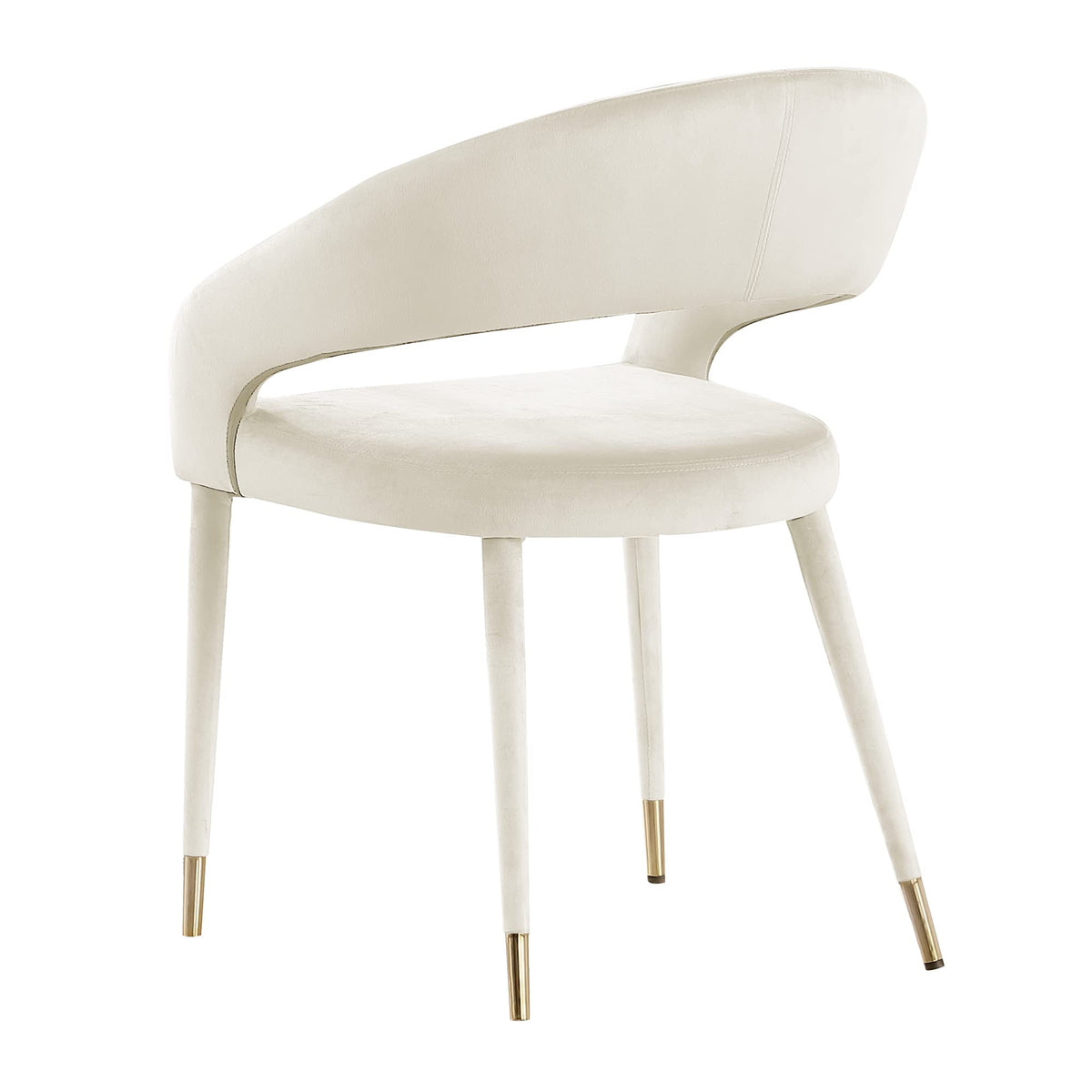 Joel Contemporary Dining Chair - angle view
