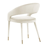 Joel Contemporary Dining Chair - angle view