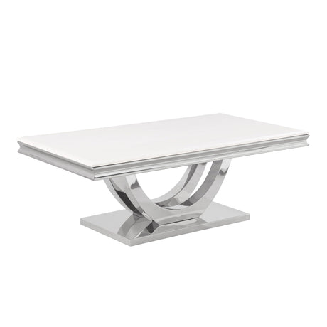 Trinidad Coffee Table in Silver