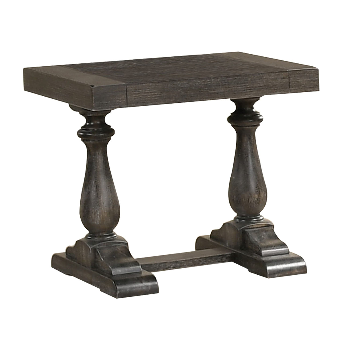 Amy rustic wood occasional table