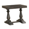 Amy rustic wood occasional table