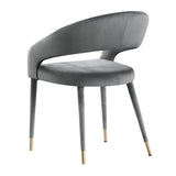 Joel Contemporary Dining Chair - angle view