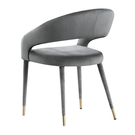 Joel Contemporary Dining Chair - angle view