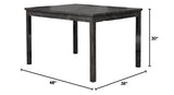 Cooper 48" Modern Contemporary Rectangular Dining Table - detail view