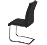 White Lacquer Rectangle Dining Table in Silver & 2 Chairs