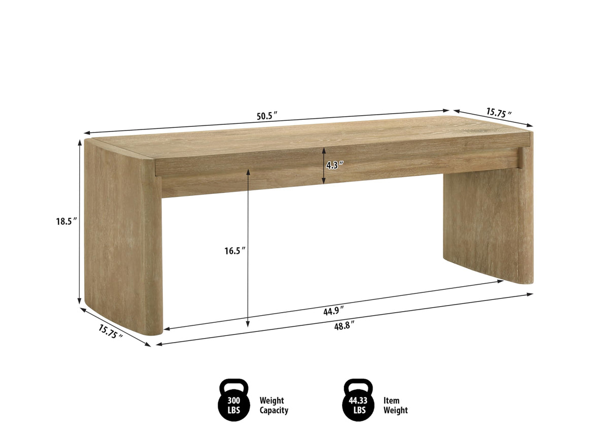 Bristol 6-Piece Rectangle Dining Set, 66"- 84" Table - angle view