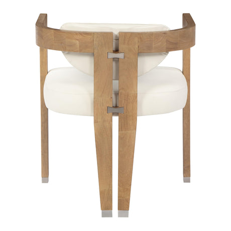 Noelani Dining Chair in Natural Oak - angle view