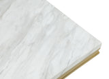 Lexington Square Faux Marble End Table - detail view