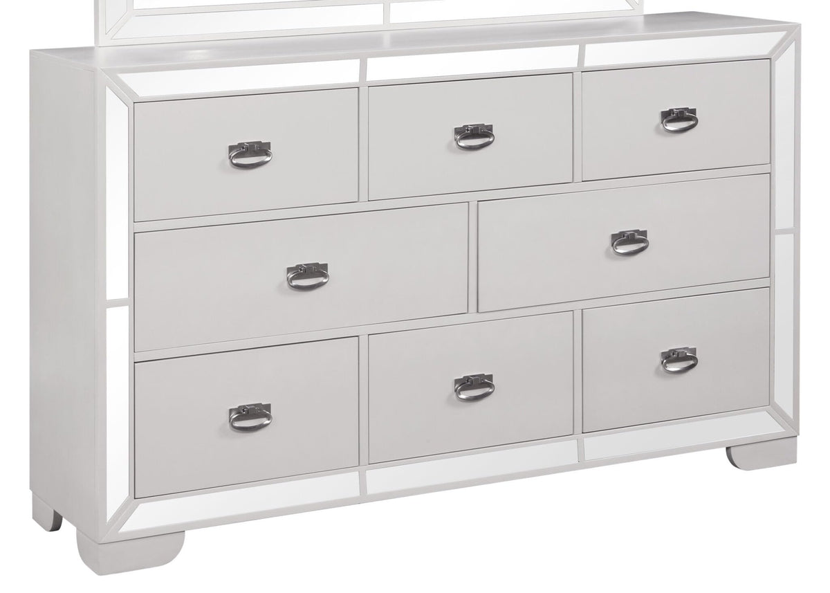 Grand Gloria Champagne Bedroom Set — Queen & King — product view 5