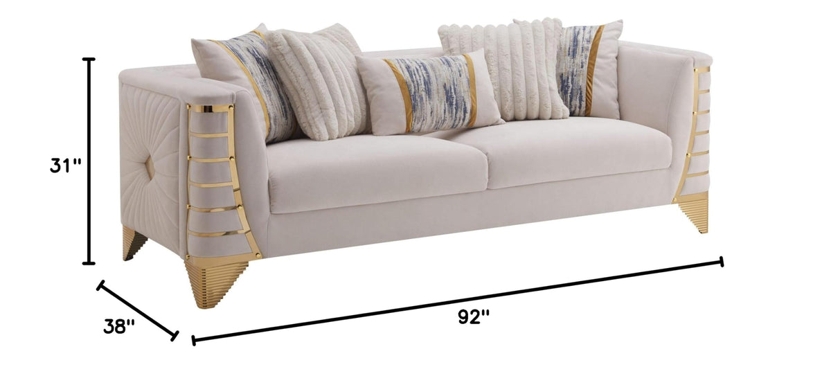 Tanya Gray Sofa & Loveseat Set — product view 2