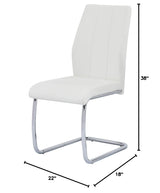 Barton Modern Dining Chairs - front view