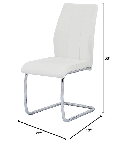 Barton Modern Dining Chairs - front view