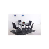 Bailee 5-Piece Contemporary Dinette Set - front view
