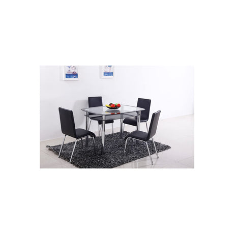 Bailee 5-Piece Contemporary Dinette Set - front view