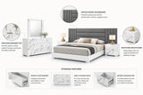 Velasca bedroom set detail