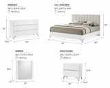 Linea 5-Piece Bedroom Set in White Gloss