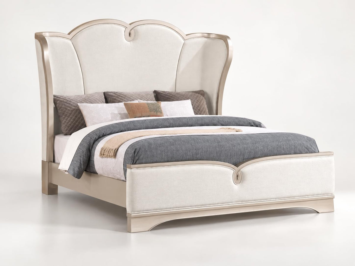 Rose Champagne Bed Frame — Queen & King — product view 6