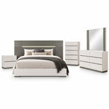 Cecilia White-cream Bedroom Set — Queen & King — product view 10
