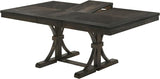Asbury 7-Piece Traditional Dining Room Set in Rich Espresso Finish - Table and 6 Chairs