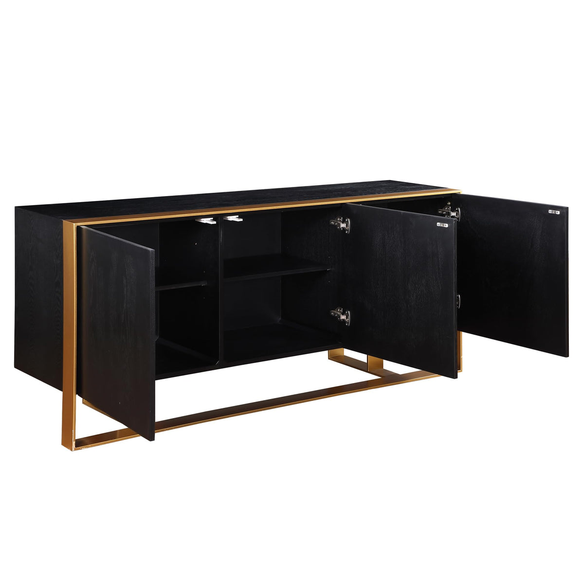 Tetsu Sideboard in Black - room setting