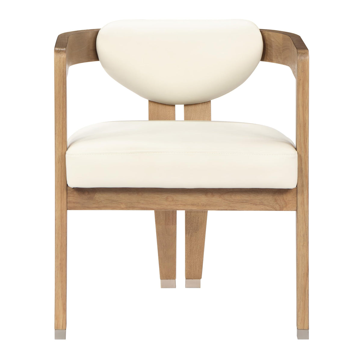 Noelani Dining Chair in Natural Oak - side view