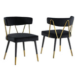 Antoine Glam Upholstered Dining Chair