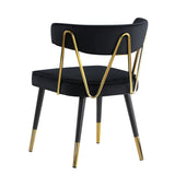 Antoine Glam Upholstered Dining Chair - room setting
