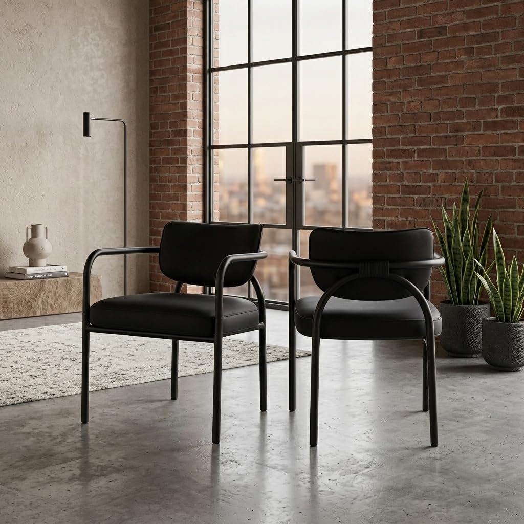Recency Mid-Century Modern Dining Chairs - close-up