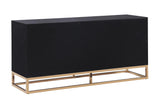 Tabitha 64" Modern Lacquer Sideboard Buffet Cabinet - angle view