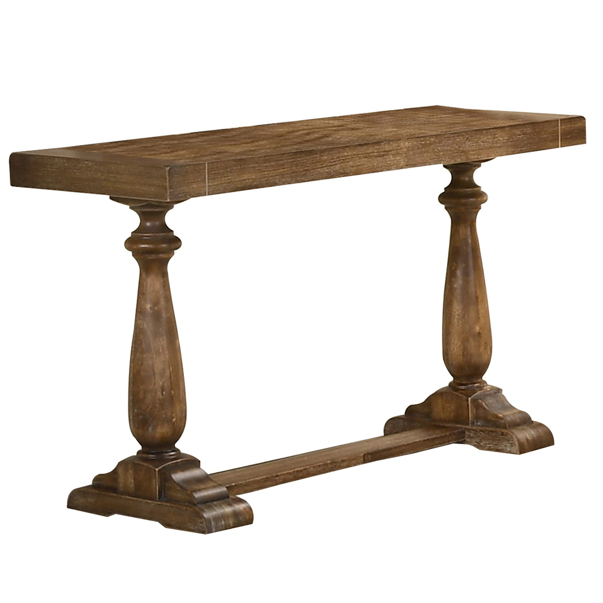 Amy rustic wood occasional table